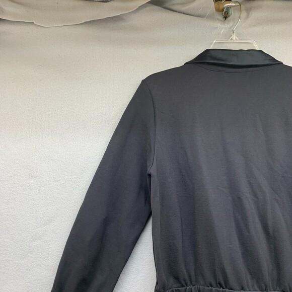 Soft Surroundings Simply Elegant Ponte Knit Wide Leg Jumpsuit Womens XS Tie Lux - Picture 12 of 16